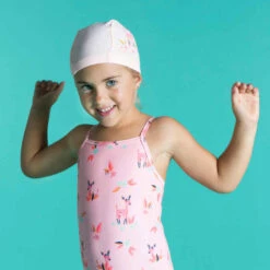 Bonnet De Bain Bébé Bleu Imprimé Tigre En Maille 10 Bonnet De Bain Bébé Bleu Imprimé Tigre En Maille -Nabaiji 8732524