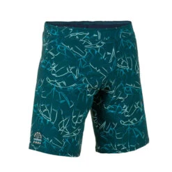 Short De Bain Natation Homme - Swimshort 100 Long - Bana Turquoise Bleu Marine 24 Short De Bain Natation Homme - Swimshort 100 Long - Bana Turquoise Bleu Marine -Nabaiji 8788747