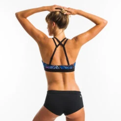 Bas De Maillot De Bain Culotte Aquafitness Femme Meg Noir -Nabaiji bas de maillot de bain culotte aquafitness femme meg noir 5