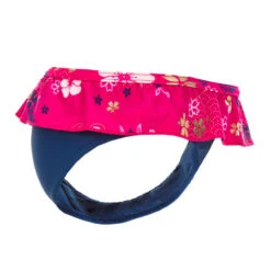 Bas De Maillot De Bain Une Pièce Culotte Bébé Bleu Imprimé Fleurs -Nabaiji bas de maillot de bain une piece culotte bebe bleu imprime fleurs 3