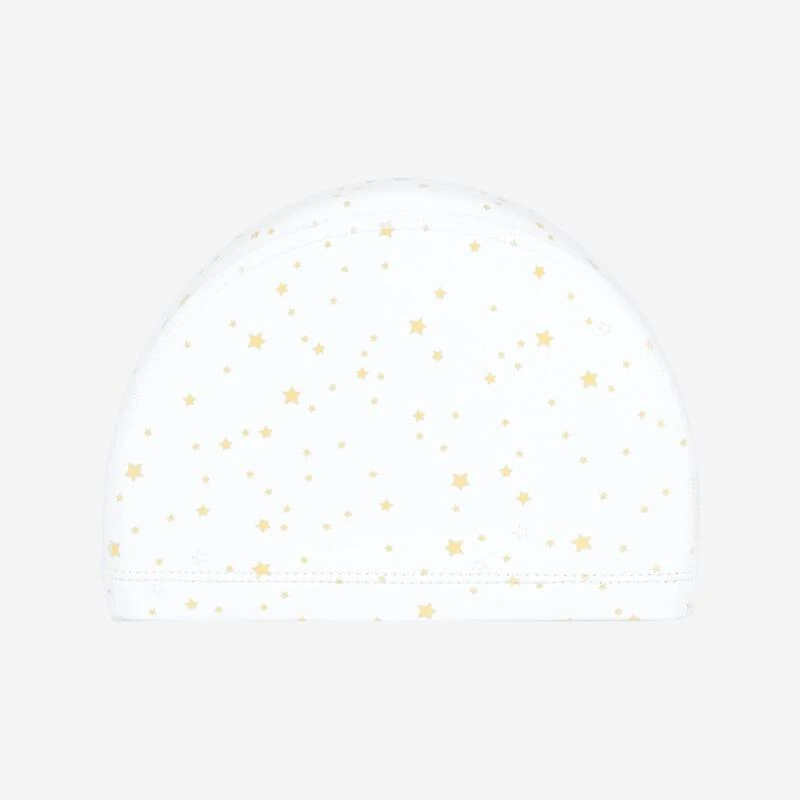 Bonnet De Bain En Maille Enduite - Tissu Imprimé - Taille S - Star Blanc 3 Bonnet De Bain En Maille Enduite - Tissu Imprimé - Taille S - Star Blanc