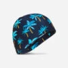 Bonnet De Bain Maille Taille S Palm Marine -Nabaiji bonnet de bain maille print taille s all playana light blue