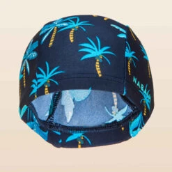 Bonnet De Bain Maille Taille S Palm Marine -Nabaiji bonnet de bain maille print taille s all playana light blue 2