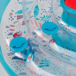 Bouée De Piscine Gonflable Avec Siège Et Poignées Bébé 7-15 Kg Transparente -Nabaiji bouee de piscine gonflable avec siege et poignees bebe 7 15 kg transparente 4