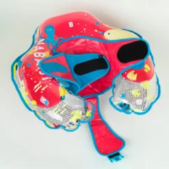 Bouée Piscine Gonflable Avec Hamac Intégré Et Sous - Bébé De 6 à 24 Mois - Rouge -Nabaiji bouee piscine gonflable avec hamac integre et sous bebe de 6 a 24 mois rouge 4