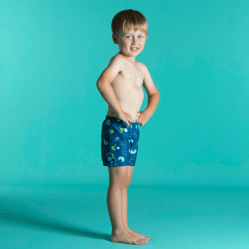 Boxer-Couche De Bain Lavable Bleu Imprimé 5 Boxer-Couche De Bain Lavable Bleu Imprimé – Image 3