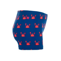 Boxer De Bain Bébé / Enfant Bleu Imprimé CRABES -Nabaiji boxer de bain bebe enfant bleu imprime crabes 8