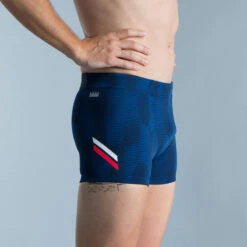 Boxer De Natation Homme - Fiti - Bleu / Blanc / Rouge -Nabaiji boxer de natation homme fiti bleu blanc rouge 2