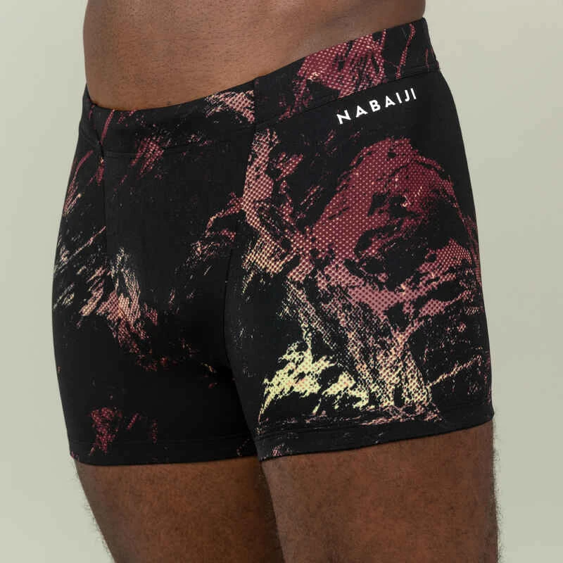 Boxer De Natation Homme - Fiti - Trao Noir / Rouge / Beige 7 Boxer De Natation Homme - Fiti - Trao Noir / Rouge / Beige – Image 5