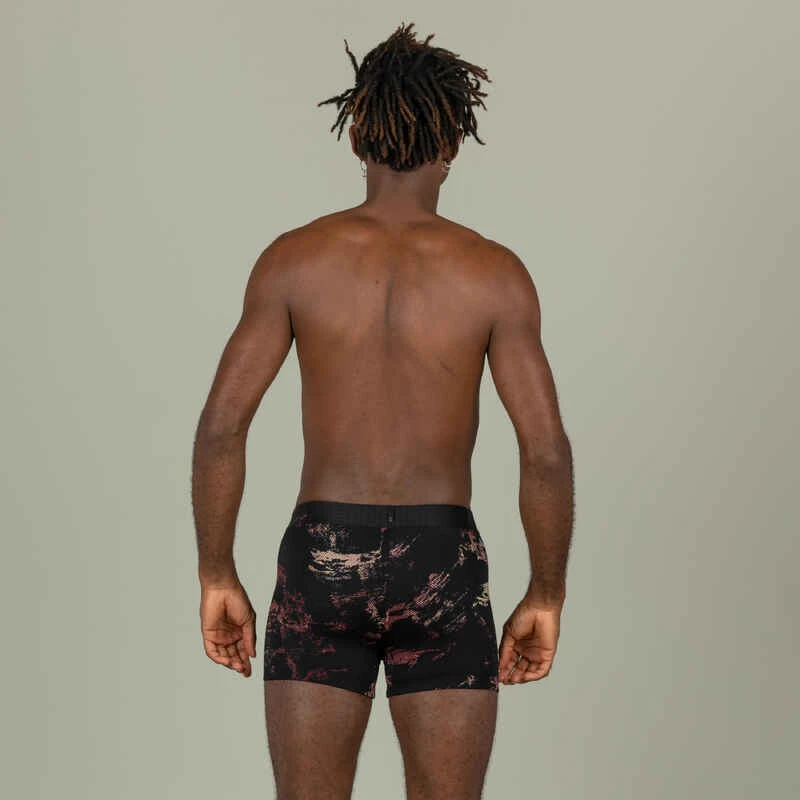 Boxer De Natation Homme - Fiti - Trao Noir / Rouge / Beige 12 Boxer De Natation Homme - Fiti - Trao Noir / Rouge / Beige – Image 10