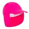 Casquette Anti UV Bébé Nageur Rose -Nabaiji casquette anti uv bebe nageur rose