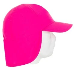 Casquette Anti UV Bébé Nageur Rose -Nabaiji casquette anti uv bebe nageur rose 2