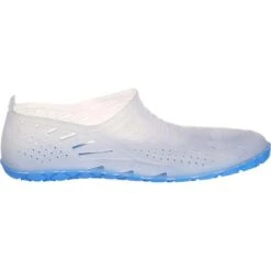 Chausson Aquagym Aquafun Blanc Bleu -Nabaiji chausson aquagym aquafun blanc bleu 2
