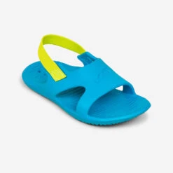 Chaussure Sandale Piscine Enfant SLAP 100 BASIC Bleu Vert 10 Chaussure Sandale Piscine Enfant SLAP 100 BASIC Bleu Vert -Nabaiji chaussure sandale piscine enfant slap 100 basic bleu vert 3
