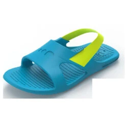 Chaussure Sandale Piscine Enfant SLAP 100 BASIC Bleu Vert 11 Chaussure Sandale Piscine Enfant SLAP 100 BASIC Bleu Vert -Nabaiji chaussure sandale piscine enfant slap 100 basic bleu vert 4