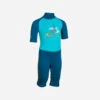 Combinaison De Natation Anti UV Bébé / Enfant Manches Courtes Bleu Imprimé Tigre -Nabaiji combinaison de natation anti uv bebe slash enfant manches courtes bleu imprime tigre