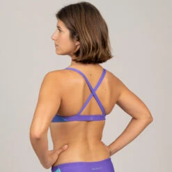Haut De Maillot De Bain De Natation Femme Jana Lum Bleu Violet 8 Haut De Maillot De Bain De Natation Femme Jana Lum Bleu Violet -Nabaiji haut de maillot de bain de natation femme jana lum bleu violet 2