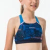 Haut De Maillot De Bain De Natation Fille Kamyleon Map Bleu -Nabaiji haut de maillot de bain de natation fille kamyleon map bleu