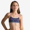 Haut De Maillot De Natation Fille 2 Pièces Lila Luna Bleu 1 Haut De Maillot De Natation Fille 2 Pièces Lila Luna Bleu -Nabaiji haut de maillot de natation fille 2 pieces lila luna bleu