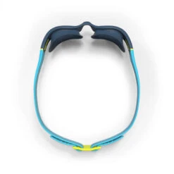 Lunettes De Natation 100 Soft - Taille S - Verres Clairs - Bleu Jaune -Nabaiji lunettes de natation 100 soft taille s bleu jaune verres clairs 3