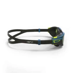 Lunettes De Natation Verres Miroirs SPIRIT Taille L Noir Bleu -Nabaiji lunettes de natation 500 spirit taille l noir bleu verres miroir 1