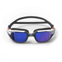 Lunettes De Natation Verres Miroir SPIRIT Taille S Blanc Noir -Nabaiji lunettes de natation 500 spirit taille s orange bleu verres miroir 3