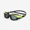 Lunettes De Natation SPIRIT - Verres Fumés - Petite Taille - Noir Jaune -Nabaiji lunettes de natation spirit verres fumes petite taille noir jaune