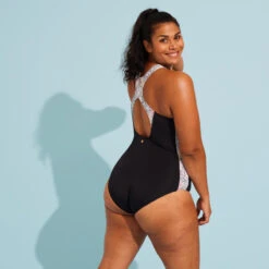 Maillot De Bain 1 Pièce Aquagym-Aquabike Femme Sofi Daph Noir -Nabaiji maillot de bain 1 piece aquagym aquabike femme sofi daph noir 5