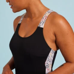 Maillot De Bain 1 Pièce Aquagym-Aquabike Femme Sofi Daph Noir -Nabaiji maillot de bain 1 piece aquagym aquabike femme sofi daph noir 6