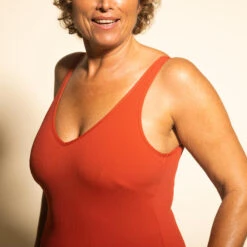 Maillot De Bain 1 Pièce Aquagym Femme Ines Rouge -Nabaiji maillot de bain 1 piece aquagym femme ines rouge 6