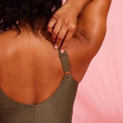 Maillot De Bain 1 Pièce Aquagym Femme Romi Salento Kaki -Nabaiji maillot de bain 1 piece aquagym femme romi salento kaki 8