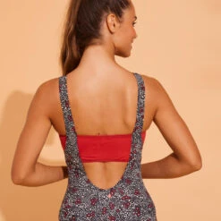 Maillot De Bain 1 Pièce Aquagym Femme Zoey Daisy Noir -Nabaiji maillot de bain 1 piece aquagym femme zoey daisy noir 8