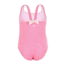 Maillot De Bain 1 Pièce Bébé Fille Rose Imprimé Rayures -Nabaiji maillot de bain 1 piece bebe fille rose imprime rayures 2