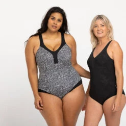 Maillot De Bain 1 Pièce Femme Clara Zeb Noir -Nabaiji maillot de bain 1 piece femme clara zeb noir 7