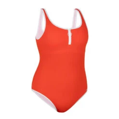 Maillot De Bain De Natation 1 Pièce Femme Heva Joy Zip Rouge 11 Maillot De Bain De Natation 1 Pièce Femme Heva Joy Zip Rouge -Nabaiji maillot de bain de natation 1 piece femme heva joy zip rouge 4