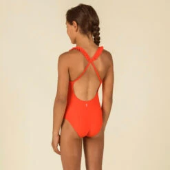 Maillot De Bain De Natation 1 Pièce Fille Lila Cobe Rouge 8 Maillot De Bain De Natation 1 Pièce Fille Lila Cobe Rouge -Nabaiji maillot de bain de natation 1 piece fille lila cobe rouge 1