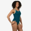 Maillot De Bain De Natation Une Pièce Femme Kamiye+ Petrol -Nabaiji maillot de bain de natation une piece femme kamiye petrol