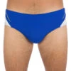 MAILLOT DE BAIN HOMME SLIP 900 YOKE BLEU BLANC 2 MAILLOT DE BAIN HOMME SLIP 900 YOKE BLEU BLANC -Nabaiji maillot de bain homme slip 900 yoke bleu blanc