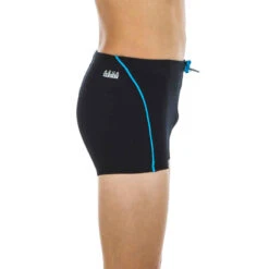 Maillot De Bain Natation Garçon - Boxer 100 Plus - Noir -Nabaiji maillot de bain natation garcon boxer 100 plus noir 8