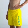 Maillot De Bain Natation Garçon - Swimshort 100 Basic - Jaune -Nabaiji maillot de bain natation garcon swimshort 100 basic jaune