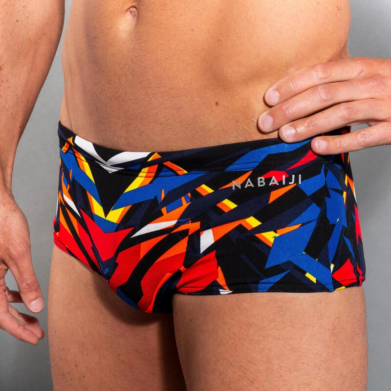 MAILLOT DE BAIN NATATION HOMME BANDEAU LARGE 900 KAL ROUGE 7 MAILLOT DE BAIN NATATION HOMME BANDEAU LARGE 900 KAL ROUGE – Image 5