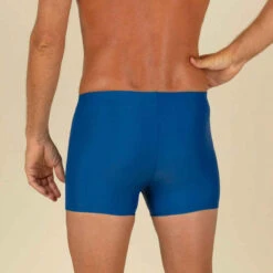 Maillot De Bain Natation Homme - Boxer 100 Basic - Bleu -Nabaiji maillot de bain natation homme boxer 100 basic bleu 7