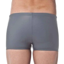 Maillot De Bain Natation Homme - Boxer 100 Basic - Gris -Nabaiji maillot de bain natation homme boxer 100 basic gris 1