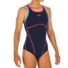 Maillot De Bain Une Pièce De Natation Fille Kamiye + Bleu -Nabaiji maillot de bain une piece de natation fille kamiye bleu