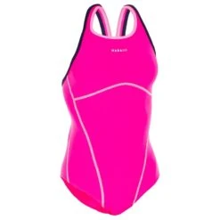 Maillot De Bain Une Pièce De Natation Fille Kamiye + Pink -Nabaiji maillot de bain une piece de natation fille kamiye pink 3