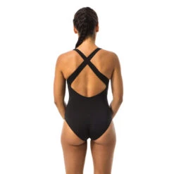 Maillot De Bain1 Pièce De Natation Femme Pearl Noir -Nabaiji maillot de bain1 piece de natation femme pearl noir 2