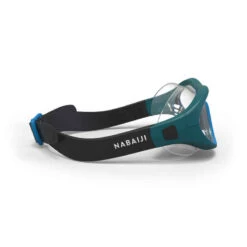 Masque De Piscine - Swimdow V2 Taille L Verres Clairs - Gris Bleu -Nabaiji masque de piscine swimdow v2 taille l verres clairs gris bleu 1