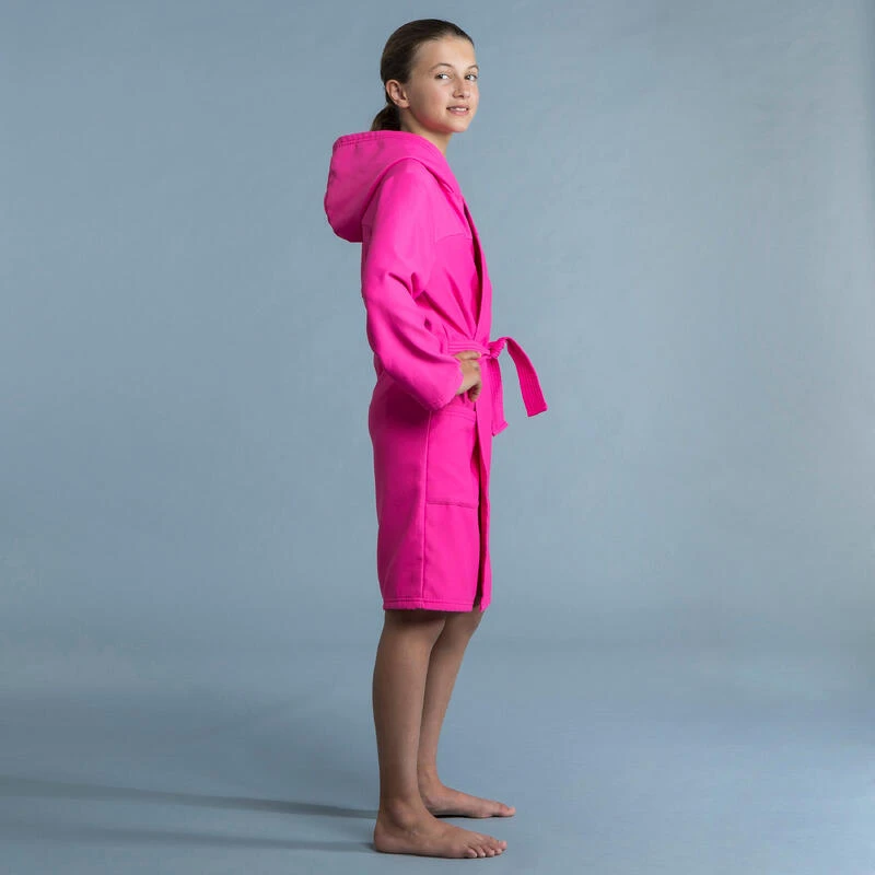 PEIGNOIR DE BAIN ENFANT COMPACT ROSE 5 PEIGNOIR DE BAIN ENFANT COMPACT ROSE – Image 3