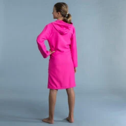 PEIGNOIR DE BAIN ENFANT COMPACT ROSE 10 PEIGNOIR DE BAIN ENFANT COMPACT ROSE -Nabaiji peignoir de bain enfant compact rose 3