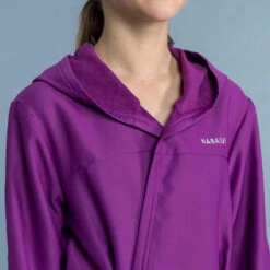 PEIGNOIR DE BAIN ENFANT COMPACT VIOLET -Nabaiji peignoir de bain enfant compact violet 4